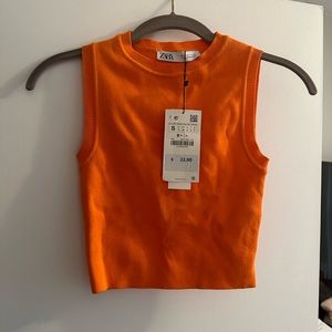 Zara NWT crop top